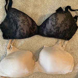 Natori Private Luxuries Maternity/Nursing Bras x2